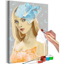 DIY-taulu Artgeist Silver Beauty, 60x40cm, monivärinen