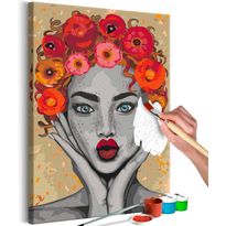 DIY-taulu Artgeist Summer Lady, 60x40cm, monivärinen
