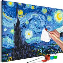 DIY-taulu Artgeist Van Gogh&#039;s Starry Night, 40x60cm, sininen