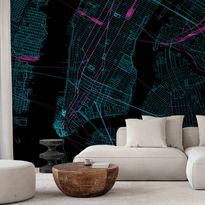 Kuvatapetti Artgeist Blue Manhattan, eri vaihtoehtoja