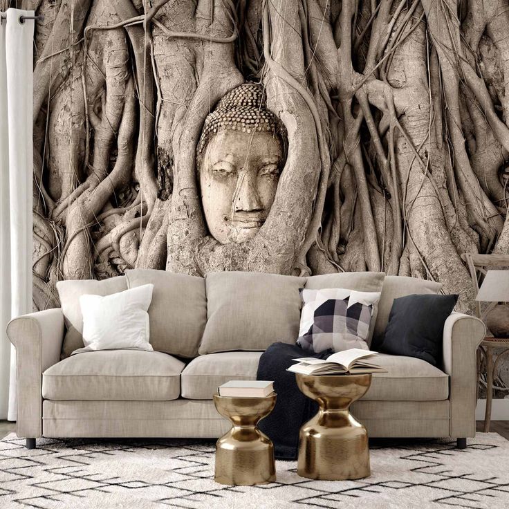 CONFIGURABLE PÄÄTUOTE - Valokuvatapetti - Buddha's Tree 67880