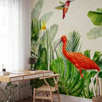 Kuvatapetti Artgeist Exotic Birds - Third Variant, eri vaihtoehtoja
