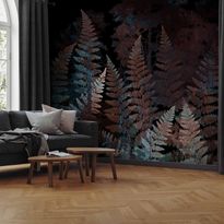 Kuvatapetti Artgeist Ferns in the Woods - Third Variant, eri vaihtoehtoja