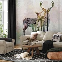 Kuvatapetti Artgeist Forest Family, eri vaihtoehtoja