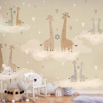 Kuvatapetti Artgeist Giraffes in Love, eri vaihtoehtoja