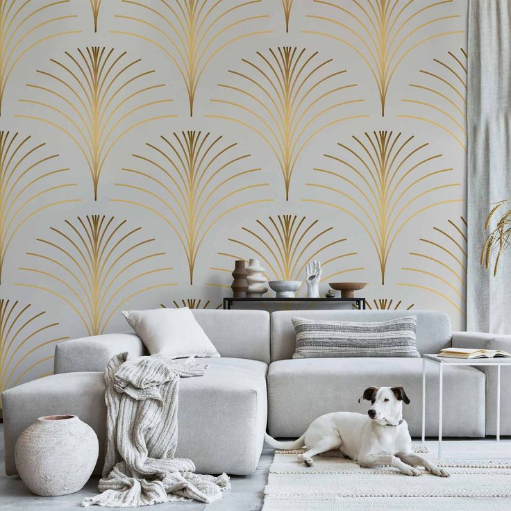 CONFIGURABLE PÄÄTUOTE - Valokuvatapetti - Gold Linear Pattern on Marble Background 40873