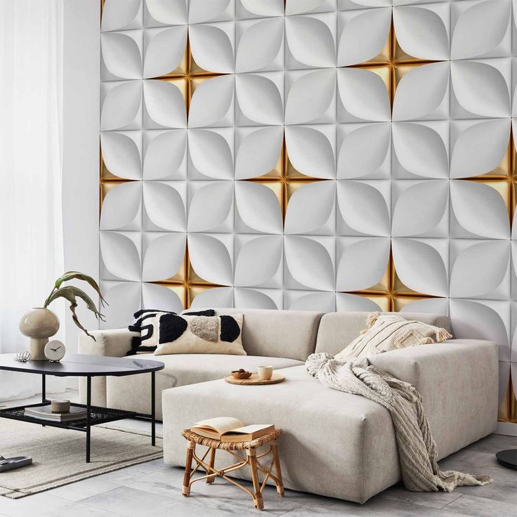 CONFIGURABLE PÄÄTUOTE - Valokuvatapetti - Golden Accent 13170
