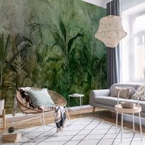 Kuvatapetti Artgeist Green Fog, eri vaihtoehtoja