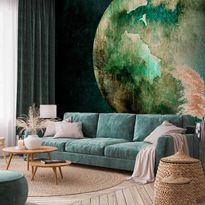 Kuvatapetti Artgeist Green Pangea, eri vaihtoehtoja