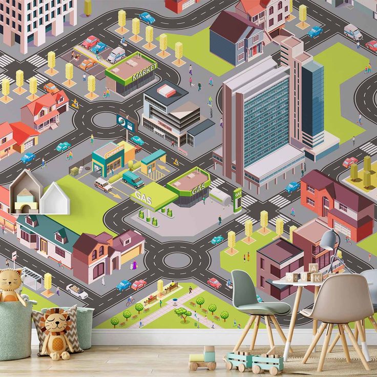 CONFIGURABLE PÄÄTUOTE - Valokuvatapetti - In the City 63232