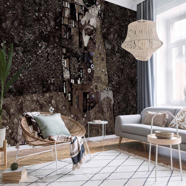 CONFIGURABLE PÄÄTUOTE - Valokuvatapetti - Klimt inspiration - Recalling Tenderness 74672