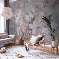 Kuvatapetti Artgeist Marble Flowers - Natural Stone Structures in Pastel Colours, eri vaihtoehtoja