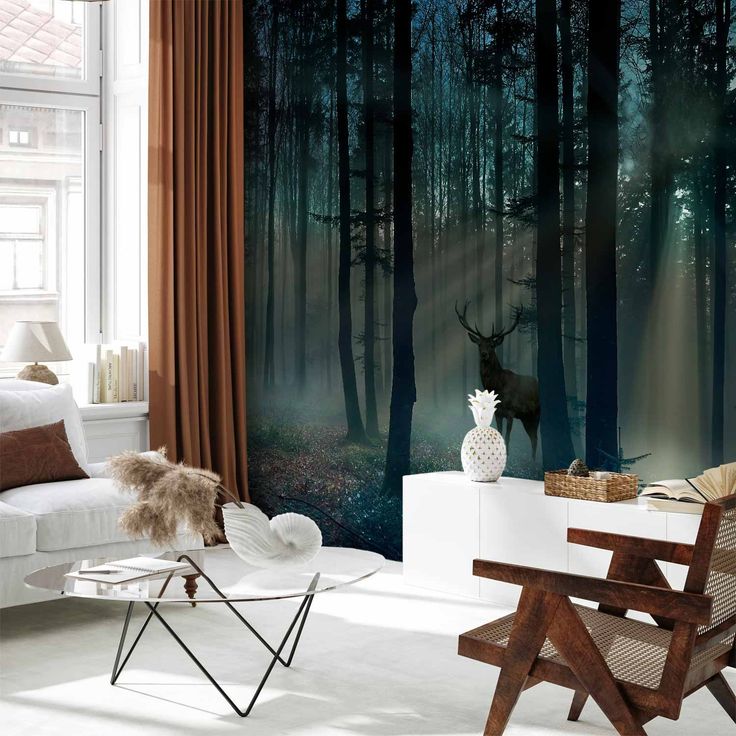CONFIGURABLE PÄÄTUOTE - Valokuvatapetti - Mystical Forest - Third Variant 77444
