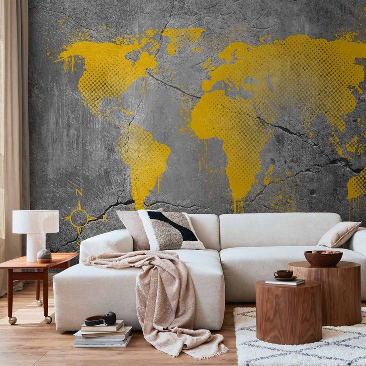 CONFIGURABLE PÄÄTUOTE - Valokuvatapetti - Painted World 00869
