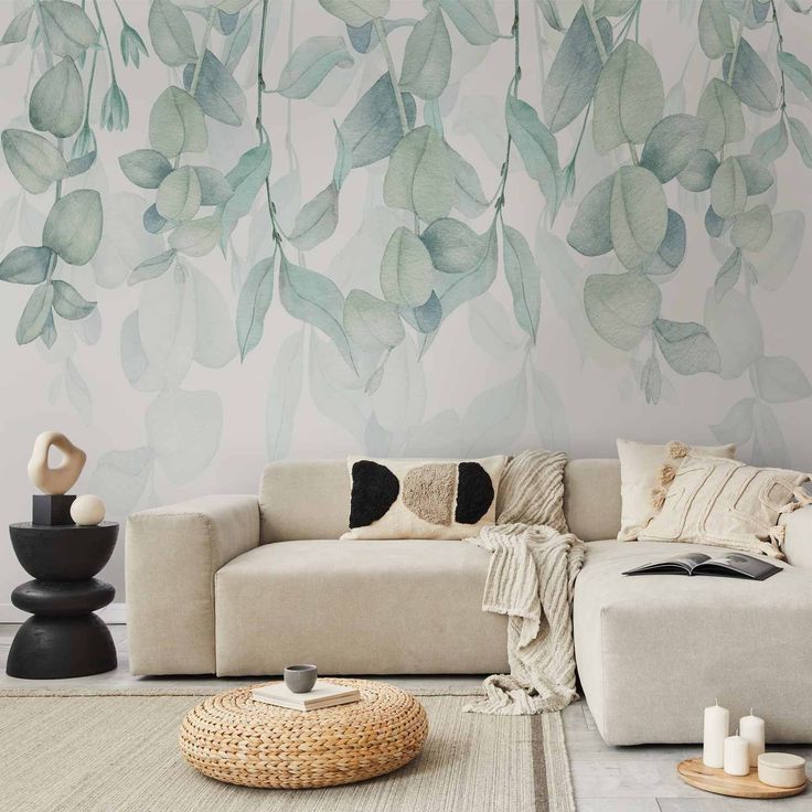 CONFIGURABLE PÄÄTUOTE - Valokuvatapetti - Pastel Flora 16587