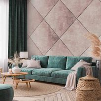 Kuvatapetti Artgeist Perfect cuts - geometric symmetrical tiled pattern with pattern, eri vaihtoehtoja