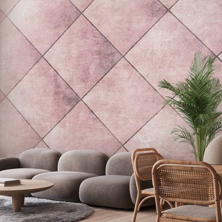 CONFIGURABLE PÄÄTUOTE - Valokuvatapetti - Perfect cuts - uniform geometric pattern in tiled pattern with pattern 08190