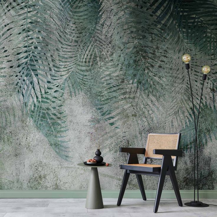 CONFIGURABLE PÄÄTUOTE - Valokuvatapetti - Prehistoric Palm Trees 18543