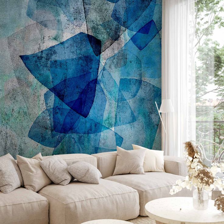 CONFIGURABLE PÄÄTUOTE - Valokuvatapetti - Sapphire Mosaic 79467