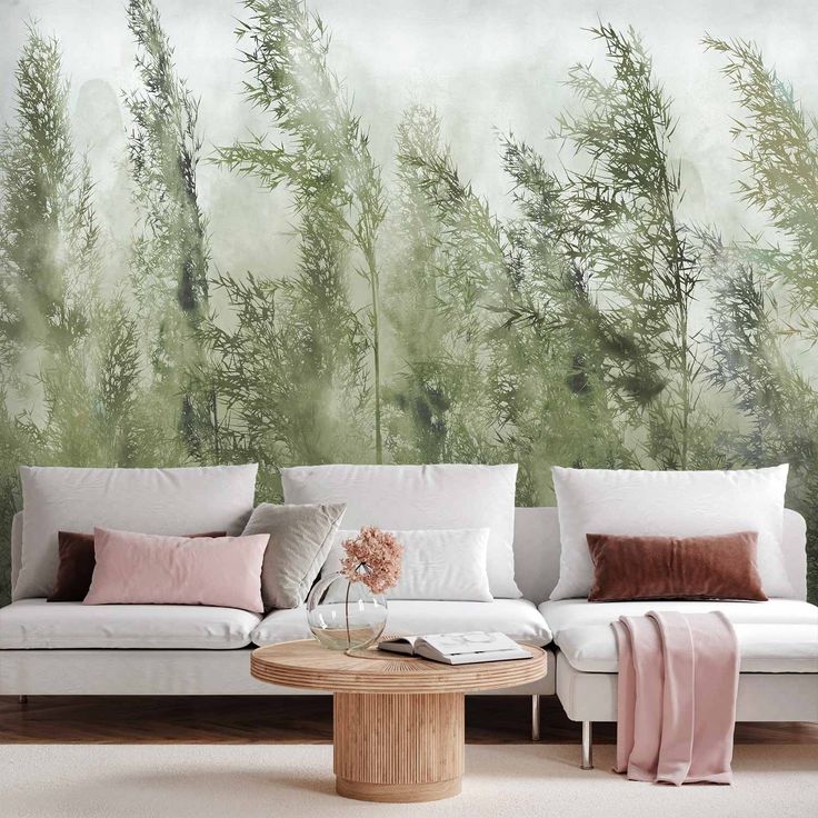 CONFIGURABLE PÄÄTUOTE - Valokuvatapetti - Tall Grasses - Green 17706