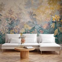 Kuvatapetti Artgeist Tapestry Pattern with a Meadow and Flowers Kilim with a Spring Motif, eri vaihtoehtoja