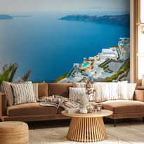 Kuvatapetti Artgeist View on Santorini, eri vaihtoehtoja