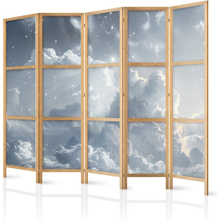 Japanilainen sermi - Astral Calm: Stars Scattered Over Delicate Clouds