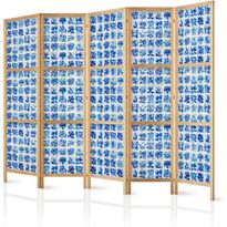 Japanilainen sermi Artgeist Ceramic Tiles Traditional Portuguese Blue Tiles, 172x225cm, sininen