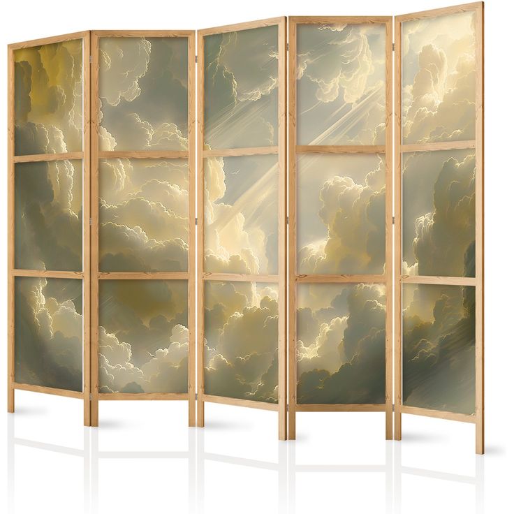 Japanilainen sermi - Enchanting Play of Colors Against a Backdrop of Clouds