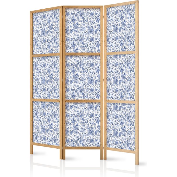 CONFIGURABLE PÄÄTUOTE - Japanilainen sermi - Illustration in Vintage Style - Blue Flowers on a White Background 06989