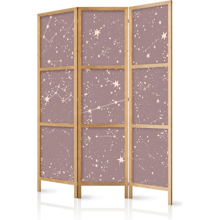 CONFIGURABLE PÄÄTUOTE - Japanilainen sermi - Night Sky - Artistic Constellations and Stars in Pastel Shades 34095