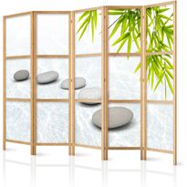 Japanilainen sermi Artgeist Stoic Calm II one-sided, 172x225cm, valkoinen