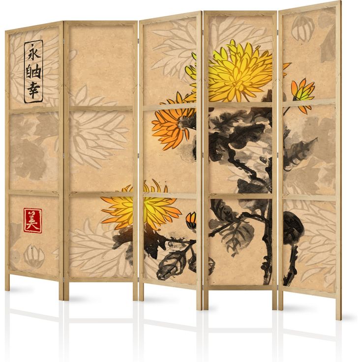 Japanilainen sermi - Style: Chrysanthemums II