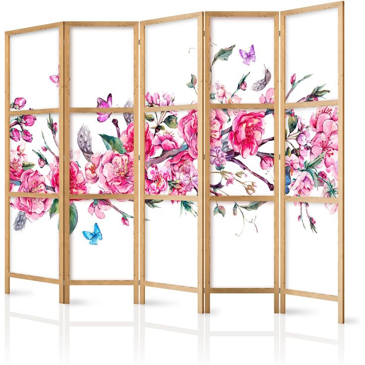 Japanilainen sermi - Style: Flowers and Butterflies II