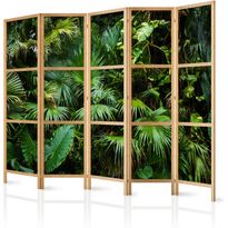 Japanilainen sermi Artgeist Sunny Jungle II, 172x225cm, vihreä
