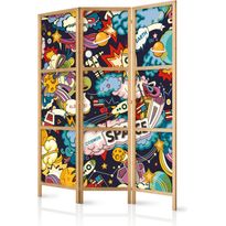Japanilainen sermi Artgeist Teenager&#039;s Space I, 172x135cm, sininen