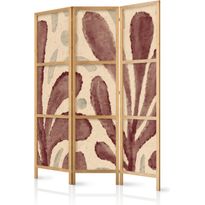Japanilainen sermi Artgeist Waving Leaves - Irregular Plant Shapes in the Style of Matisse, eri vaihtoehtoja