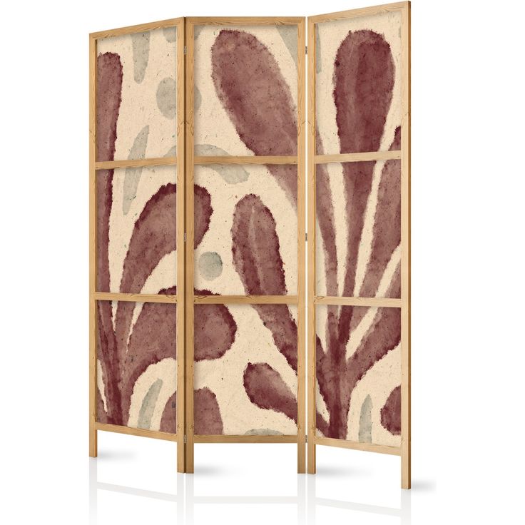 CONFIGURABLE PÄÄTUOTE - Japanilainen sermi - Waving Leaves - Irregular Plant Shapes in the Style of Matisse 07061
