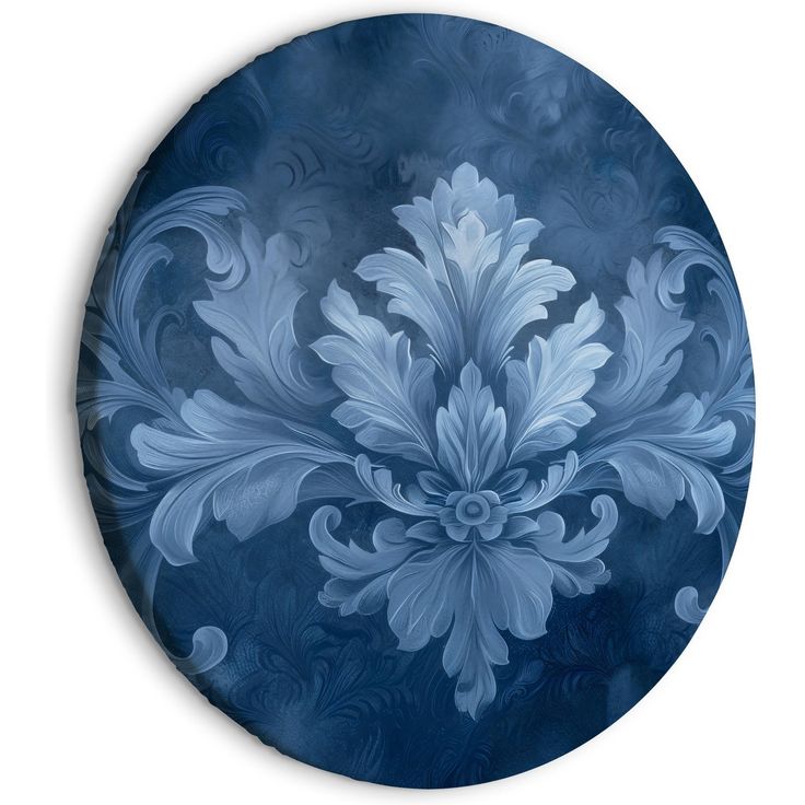 CONFIGURABLE PÄÄTUOTE - py_Area taulu - Ornament in Blue and Cool Colors: Dark Blue Decoration 46524