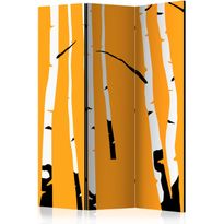 Sermi Artgeist Birches on the orange background, eri vaihtoehtoja