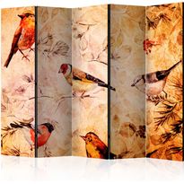 Sermi Artgeist Birds, 172x225cm, beige, yksipuolinen