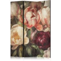 Sermi Artgeist Blooming Peonies - Charismatic Flowers Bathed in Sunlight, eri vaihtoehtoja