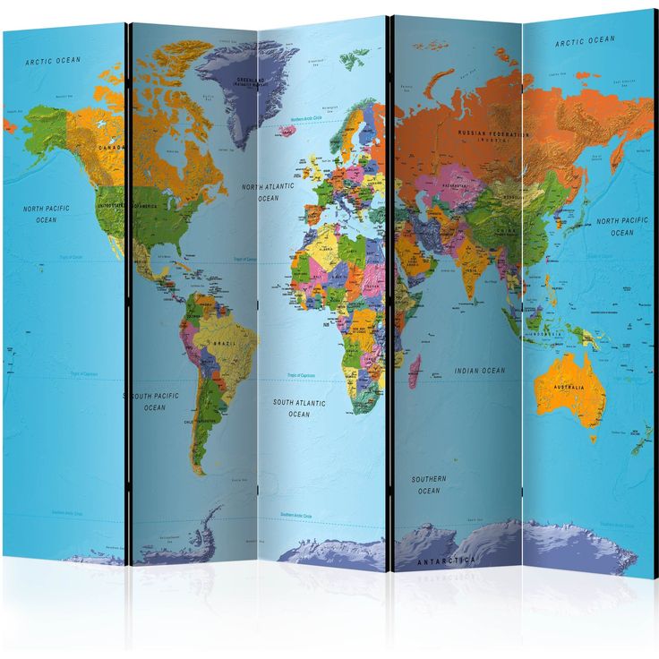 CONFIGURABLE PÄÄTUOTE - Sermi - Colourful Geography 50003