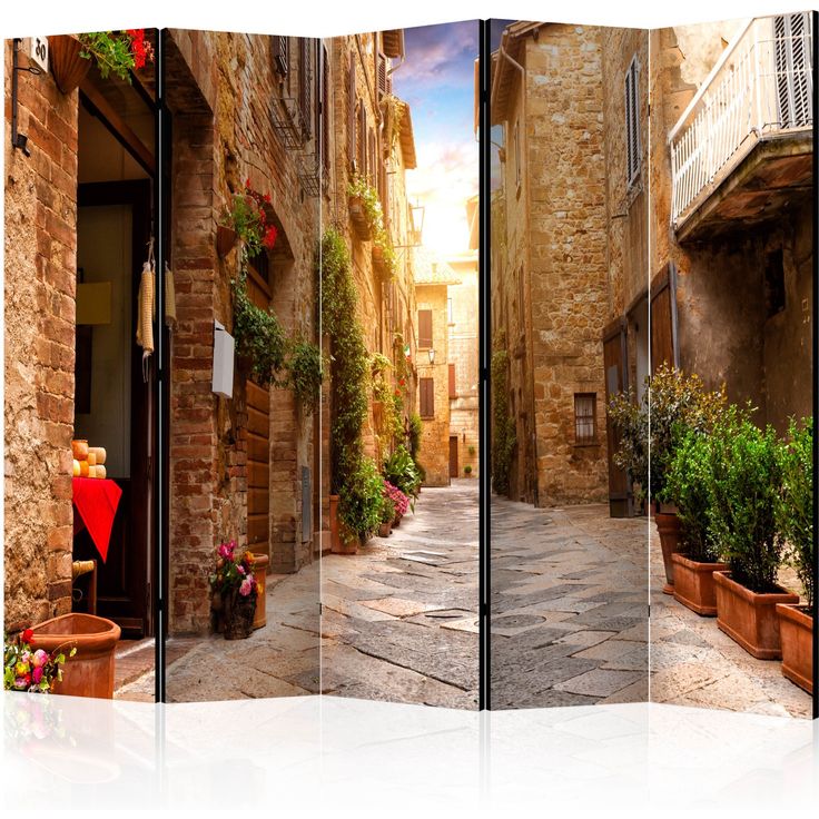 CONFIGURABLE PÄÄTUOTE - Sermi - Colourful Street in Tuscany II 71930