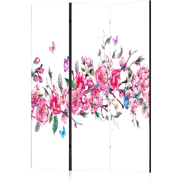 CONFIGURABLE PÄÄTUOTE - Sermi - Flowers and Butterflies 83716