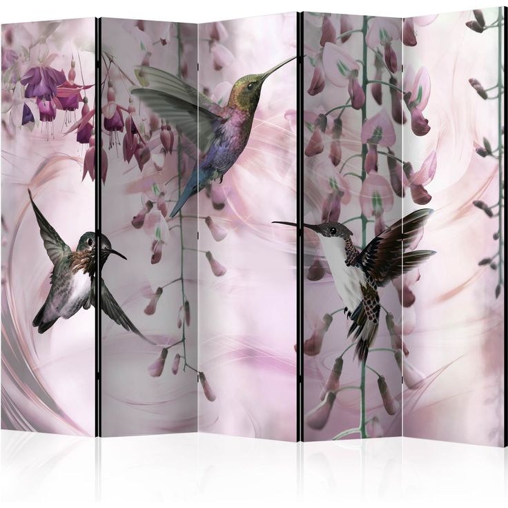 CONFIGURABLE PÄÄTUOTE - Sermi - Flying Hummingbirds (Pink) II 71466