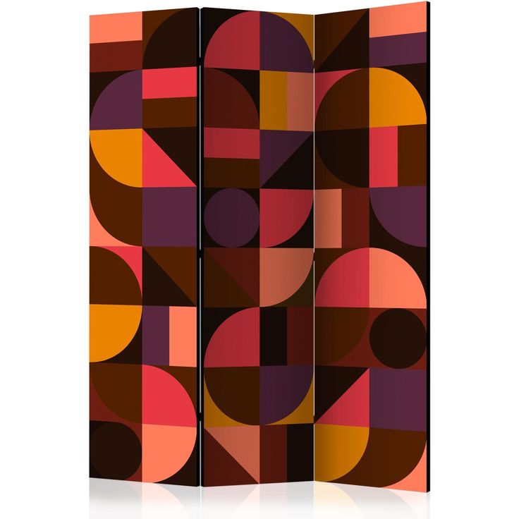 CONFIGURABLE PÄÄTUOTE - Sermi - Geometric Mosaic (Red) 88259