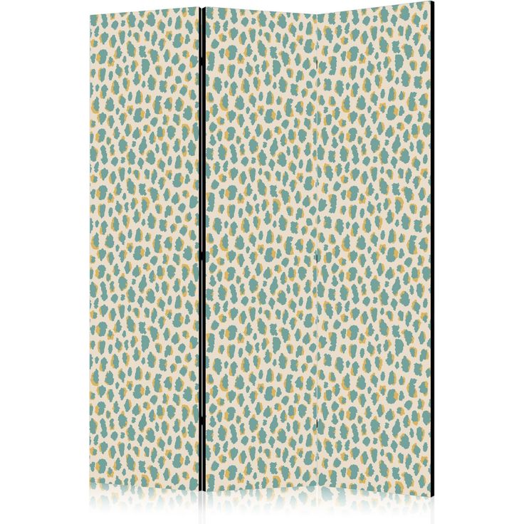 CONFIGURABLE PÄÄTUOTE - Sermi - Giraffe Pattern - Animal Pattern in Turquoise Spots on a Light Background 31254