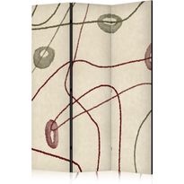 Sermi Artgeist Labyrinth of Beads - Minimalist Abstraction on a Worn Background, eri vaihtoehtoja