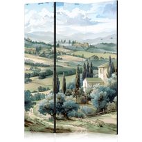 Sermi Artgeist Landscape with Green Fields and Trees - Tuscan Sunny View, eri vaihtoehtoja